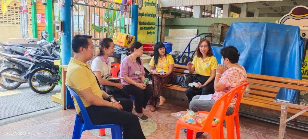 กิจกรรมสำรวจพื้นที่เรียนรู้ในชุมชน สัมผัสภูมิปัญญาท้องถิ่นของคลองสามเสน เขตดุสิต กทม.