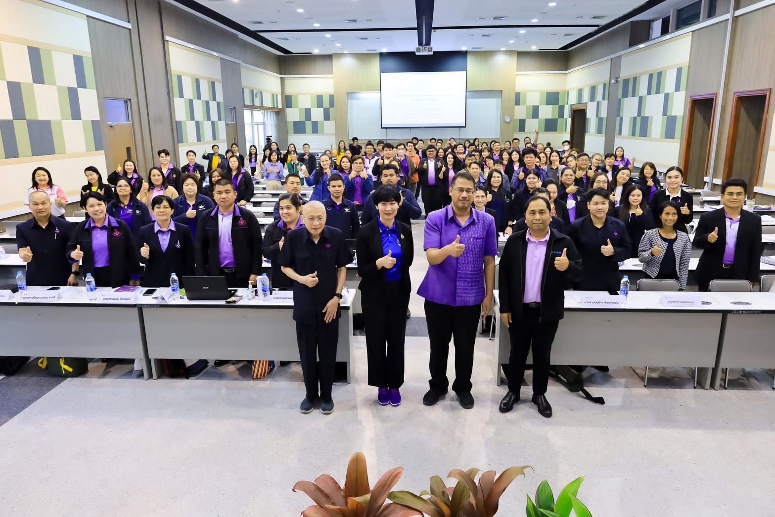การฝึกอบรมปฏิบัติการงานสวนพฤกษศาสตร์โรงเรียน หลักสูตร วิทยากรผู้ช่วย มาตรฐาน อพ.สธ.